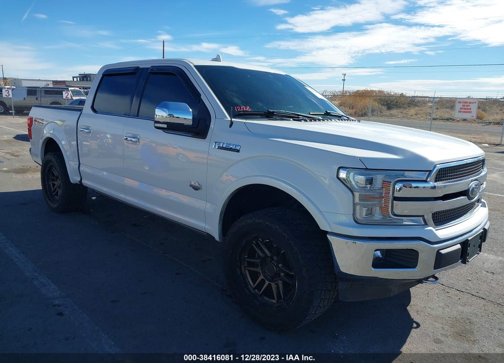2018 FORD F-150 KING RANCH VIN: 1FTEW1E52JFE37348