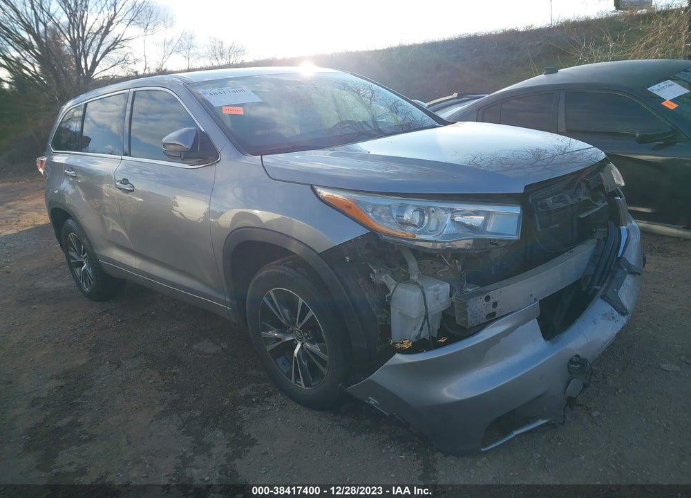 2016 TOYOTA HIGHLANDER LE PLUS V6 VIN: 5TDZKRFH9GS184283