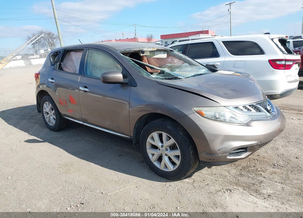 2014 NISSAN MURANO LE/S/SL/SV VIN: JN8AZ1MU4EW408491
