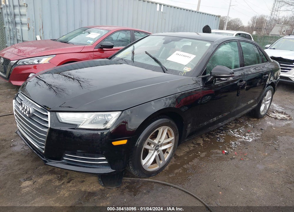 2017 AUDI A4 2.0T PREMIUM VIN: WAUANAF44HN036954