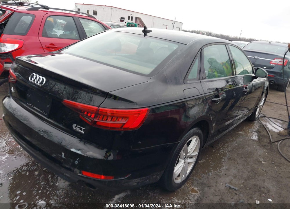 2017 AUDI A4 2.0T PREMIUM VIN: WAUANAF44HN036954