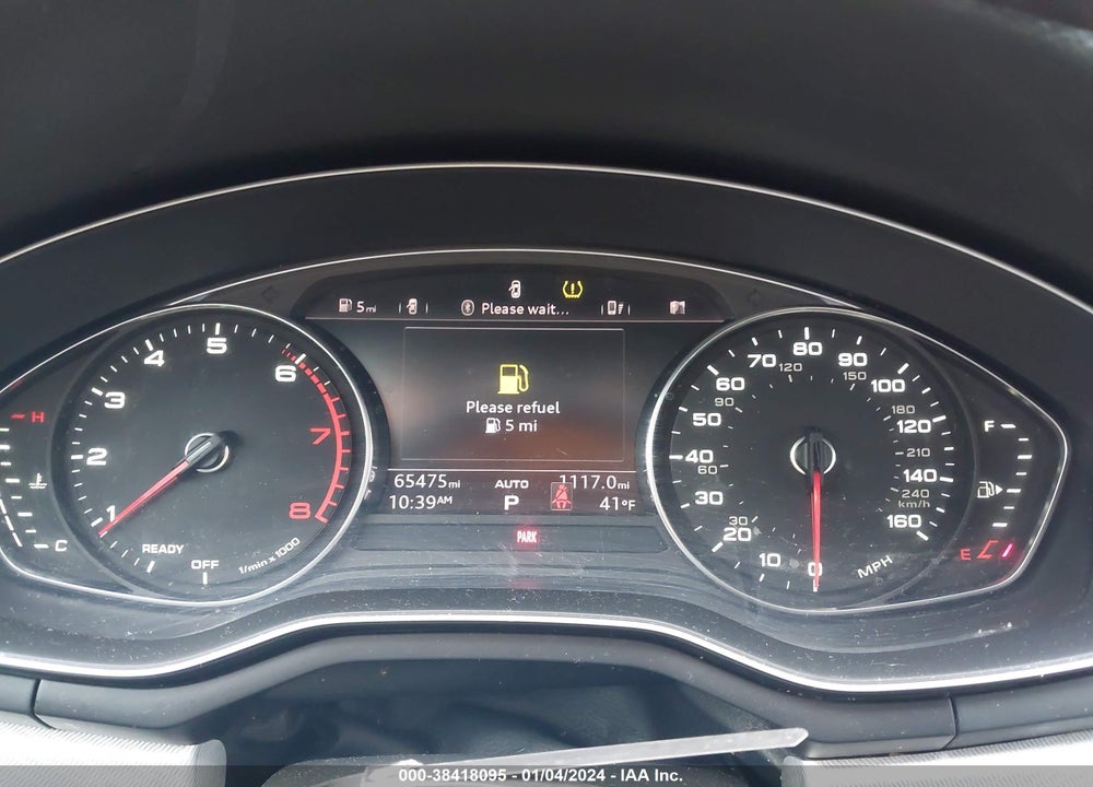 2017 AUDI A4 2.0T PREMIUM VIN: WAUANAF44HN036954