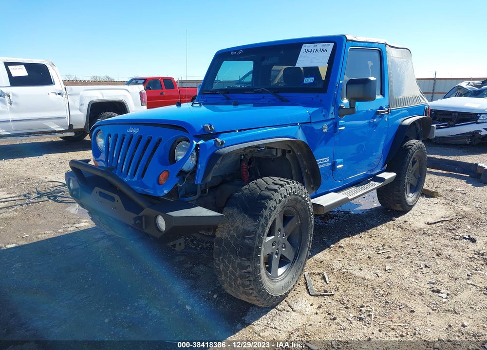 2011 JEEP WRANGLER SPORT VIN: 1J4AA2D10BL557647