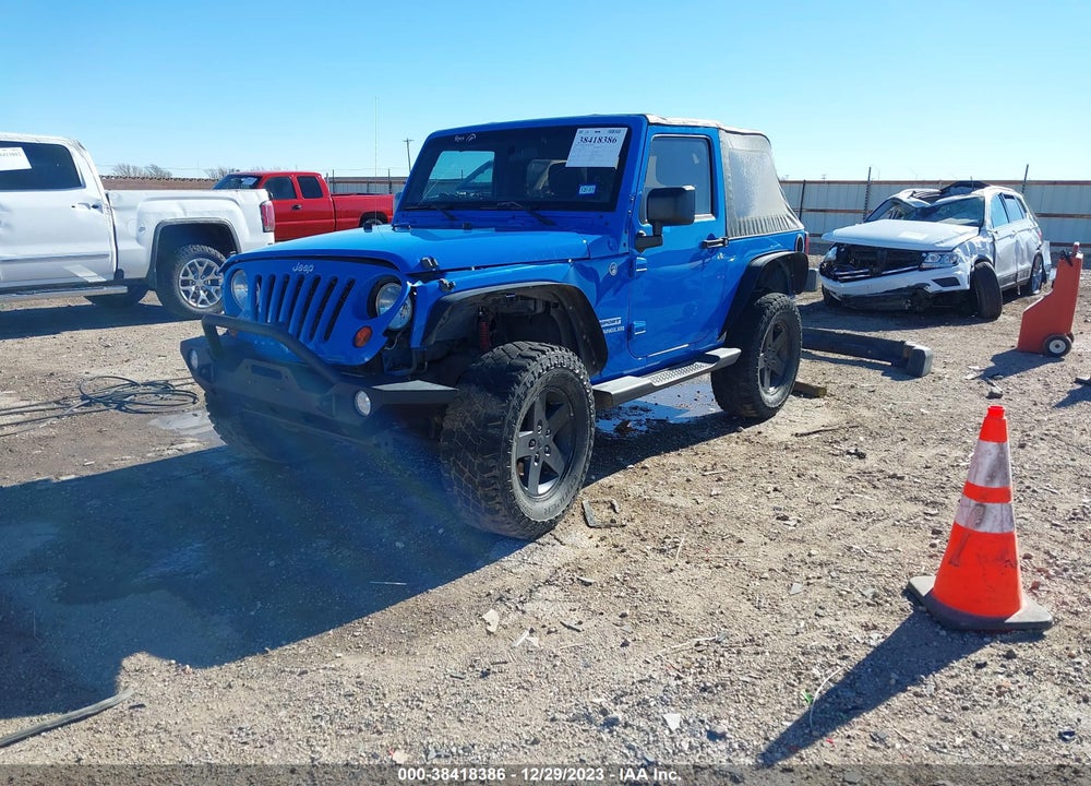 2011 JEEP WRANGLER SPORT VIN: 1J4AA2D10BL557647