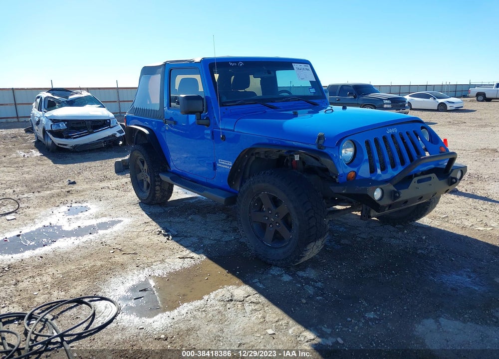2011 JEEP WRANGLER SPORT VIN: 1J4AA2D10BL557647
