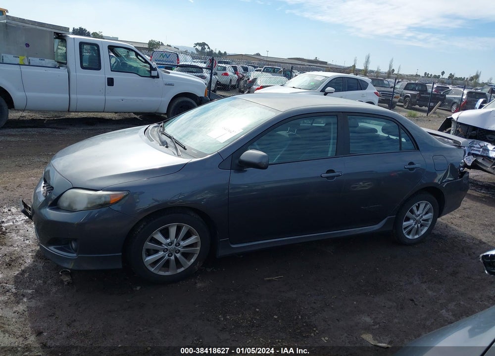 2010 TOYOTA COROLLA S VIN: 2T1BU4EE3AC410324