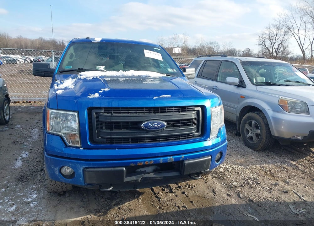 2013 FORD F-150 STX VIN: 1FTFX1EF7DFA44475
