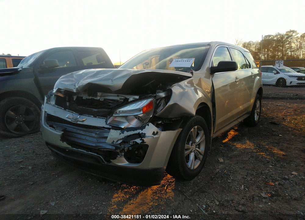 2015 CHEVROLET EQUINOX LS VIN: 2GNALAEK8F1134626
