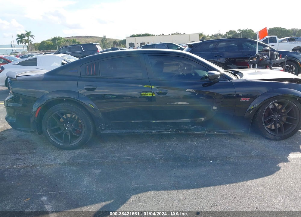 2021 DODGE CHARGER SCAT PACK WIDEBODY RWD VIN: 2C3CDXGJ7MH634873