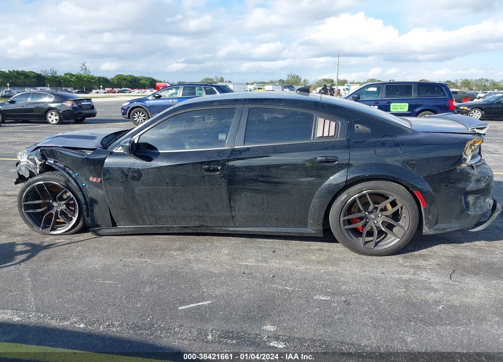 2021 DODGE CHARGER SCAT PACK WIDEBODY RWD VIN: 2C3CDXGJ7MH634873