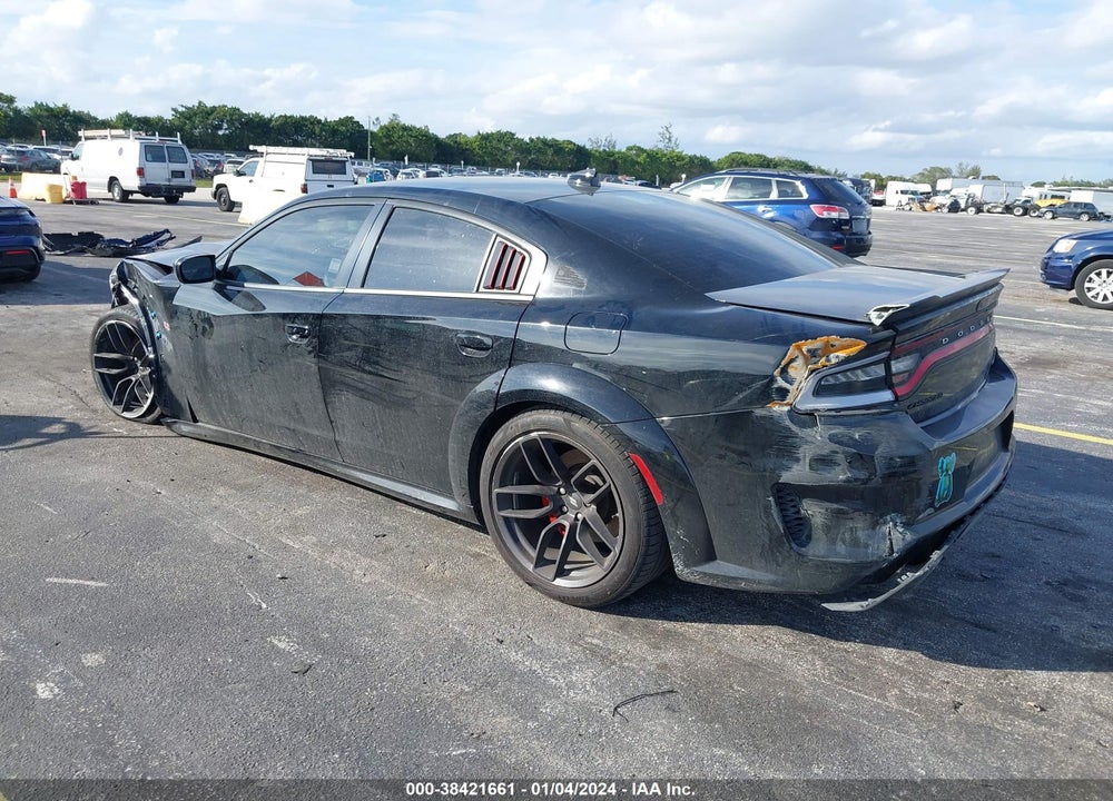 2021 DODGE CHARGER SCAT PACK WIDEBODY RWD VIN: 2C3CDXGJ7MH634873