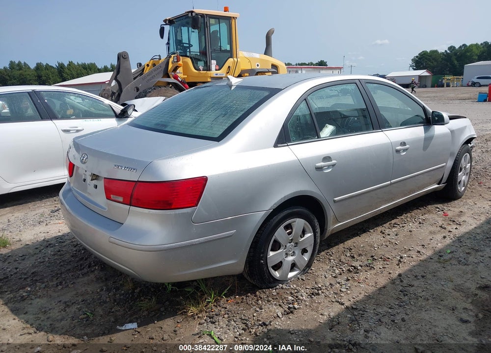 2009 HYUNDAI SONATA GLS VIN: 5NPET46C99H518503