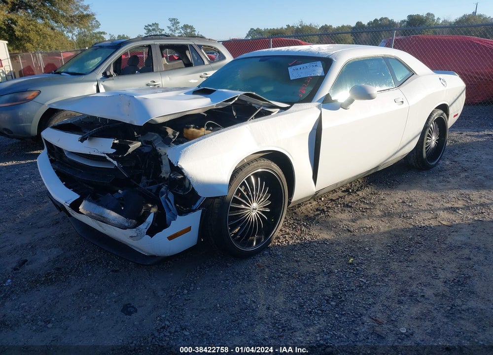 2013 DODGE CHALLENGER SXT VIN: 2C3CDYAG2DH693851