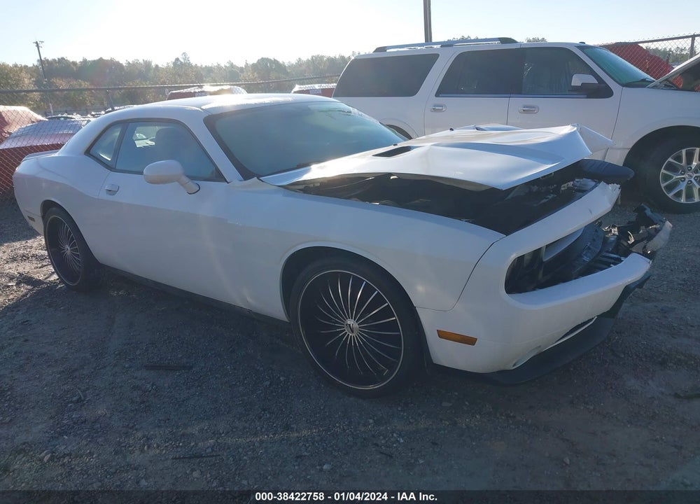 2013 DODGE CHALLENGER SXT VIN: 2C3CDYAG2DH693851