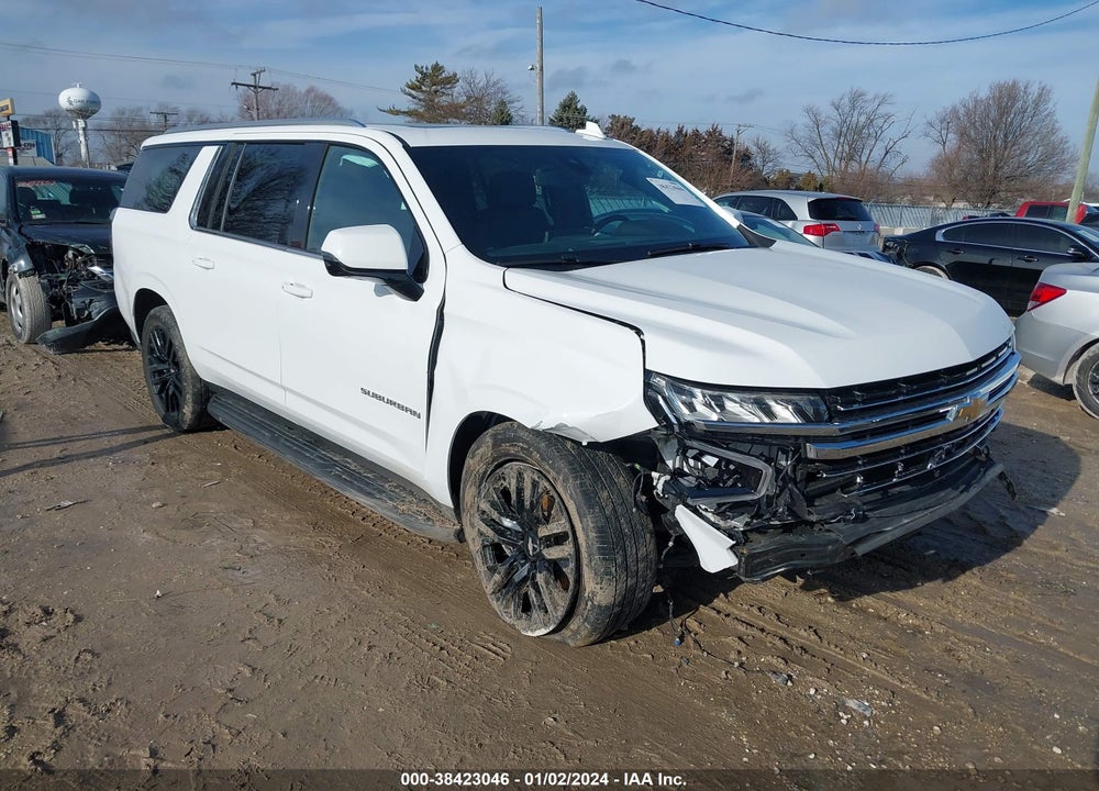 2021 CHEVROLET SUBURBAN 4WD LT VIN: 1GNSKCKD5MR217539