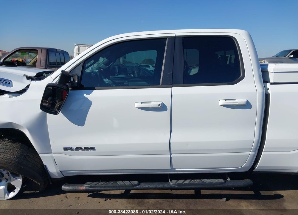 2022 RAM 1500 BIG HORN QUAD CAB 4X2 6'4 BOX VIN: 1C6RREBT5NN358729