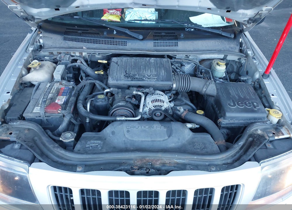 2004 JEEP GRAND CHEROKEE LAREDO VIN: 1J4GW48N14C242847