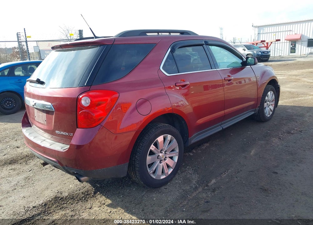 2010 CHEVROLET EQUINOX LT VIN: 2CNFLPEY6A6329668