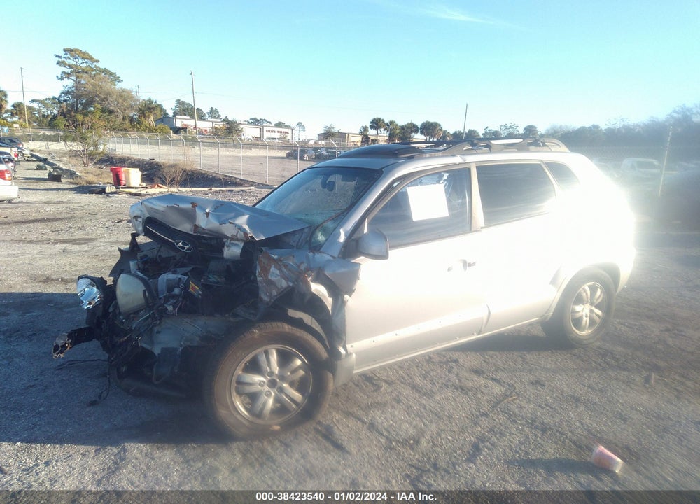 2007 HYUNDAI TUCSON LIMITED/SE VIN: KM8JN12D67U688385