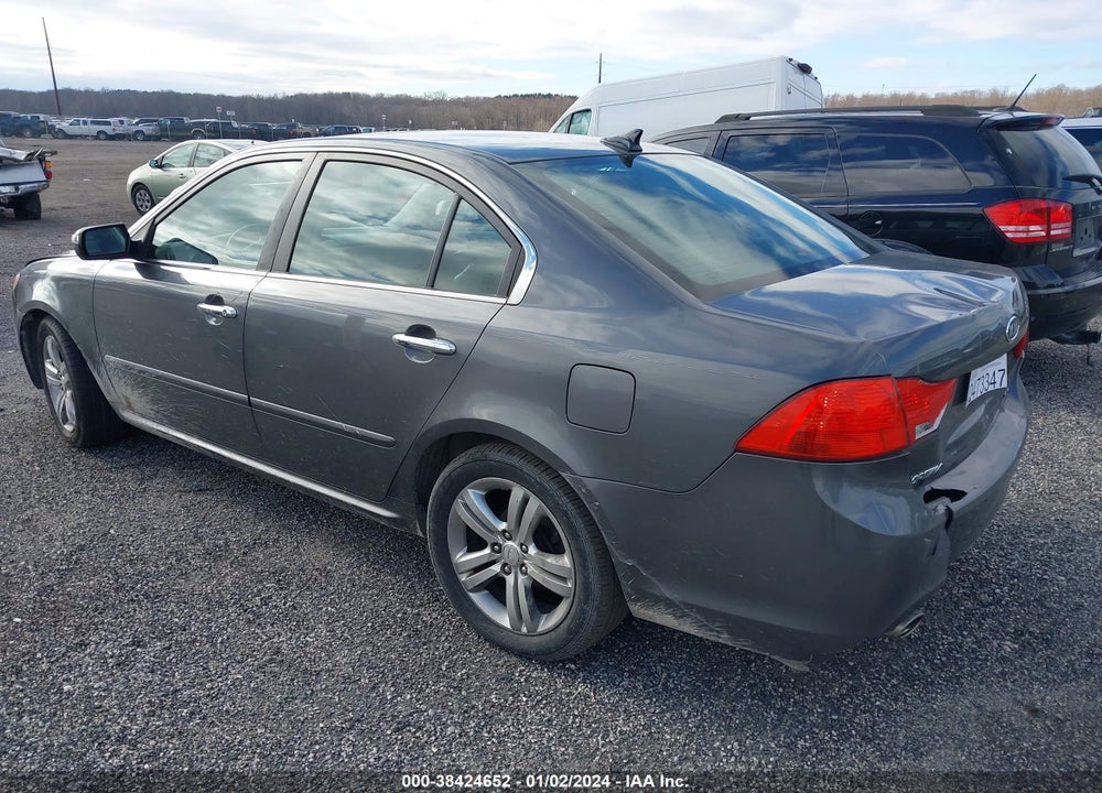 2009 KIA OPTIMA VIN: KNAGE224795351383