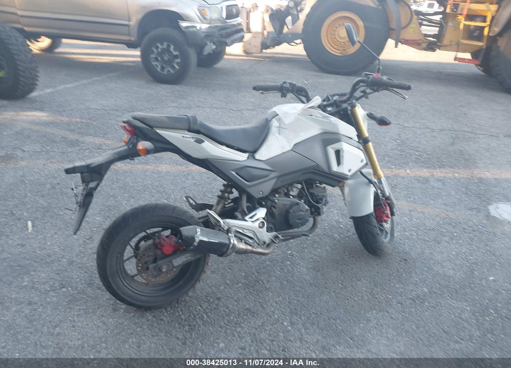 2017 HONDA GROM 125 VIN: MLHJC6110H5205870