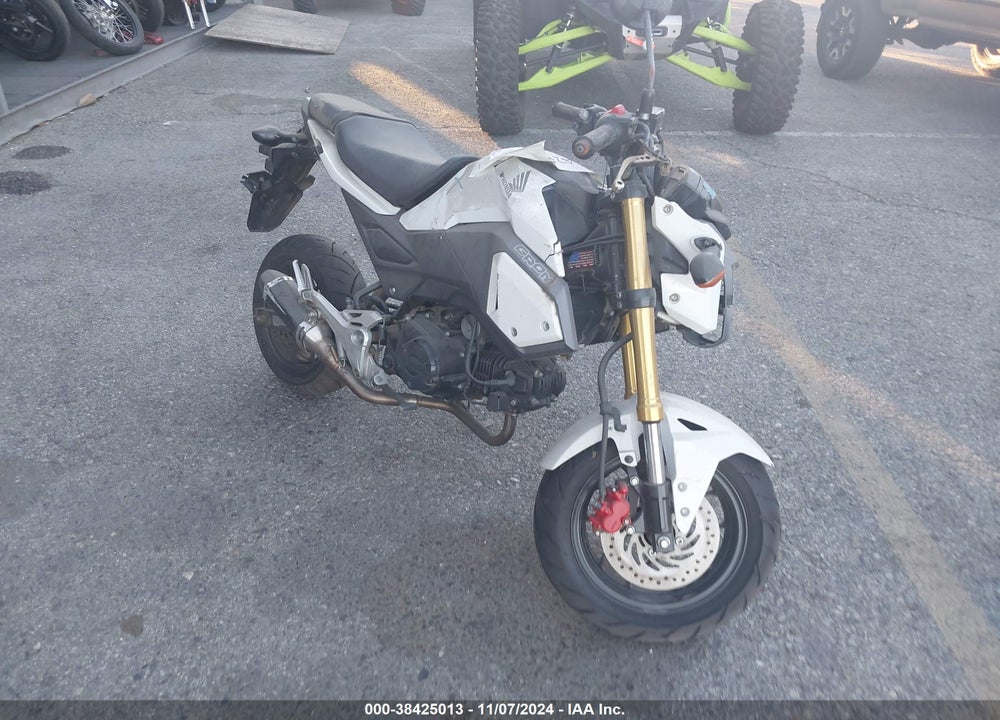2017 HONDA GROM 125 VIN: MLHJC6110H5205870