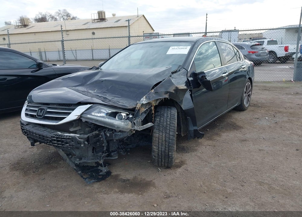 2013 HONDA ACCORD SPORT VIN: 1HGCR2F55DA130665