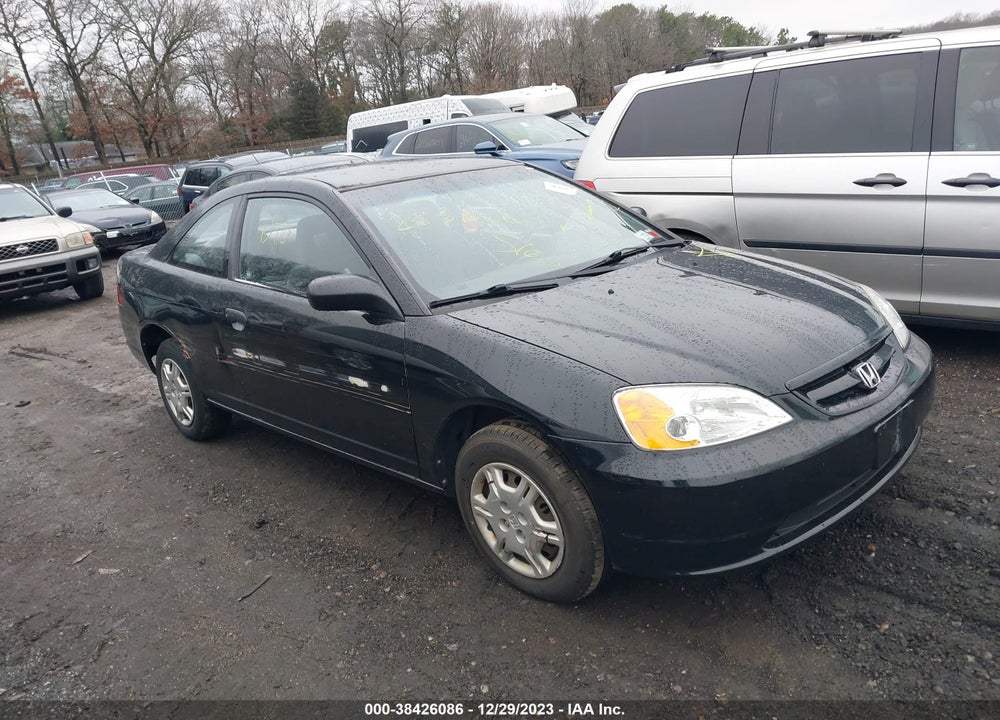 2001 HONDA CIVIC DX VIN: 1HGEM22231L095210