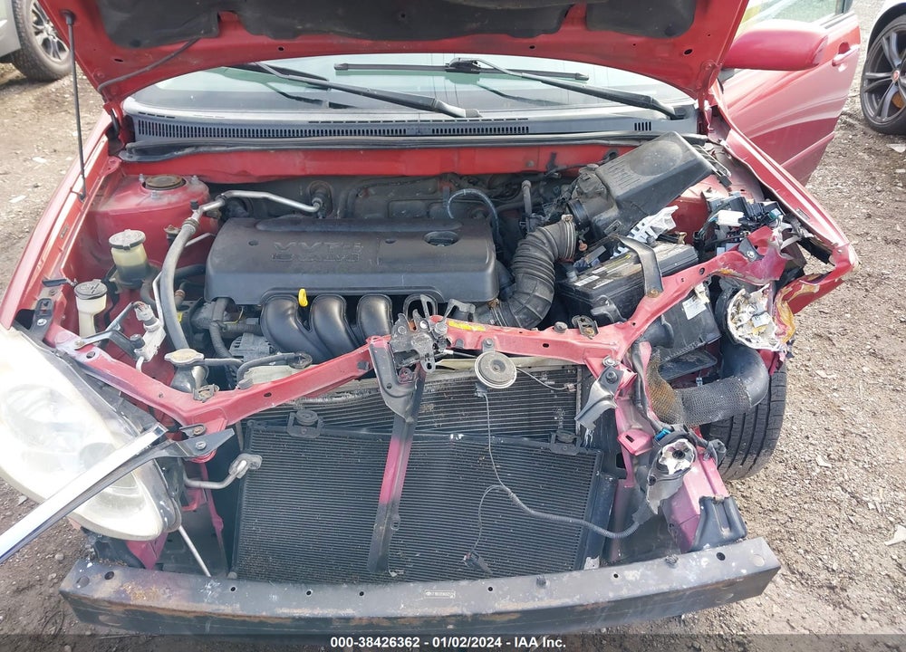 2006 TOYOTA COROLLA S VIN: 2T1BR32E86C625124