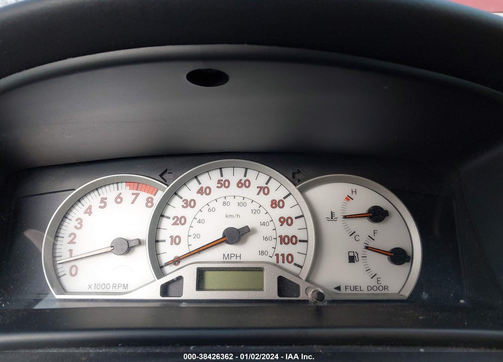 2006 TOYOTA COROLLA S VIN: 2T1BR32E86C625124