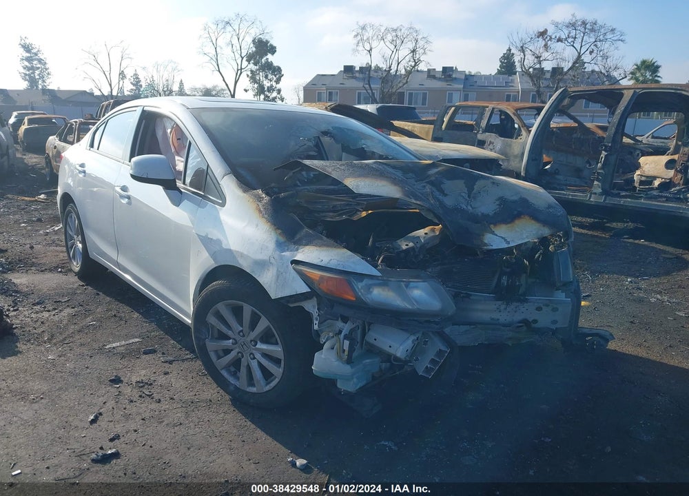 2012 HONDA CIVIC EX-L VIN: 2HGFB2F92CH570556