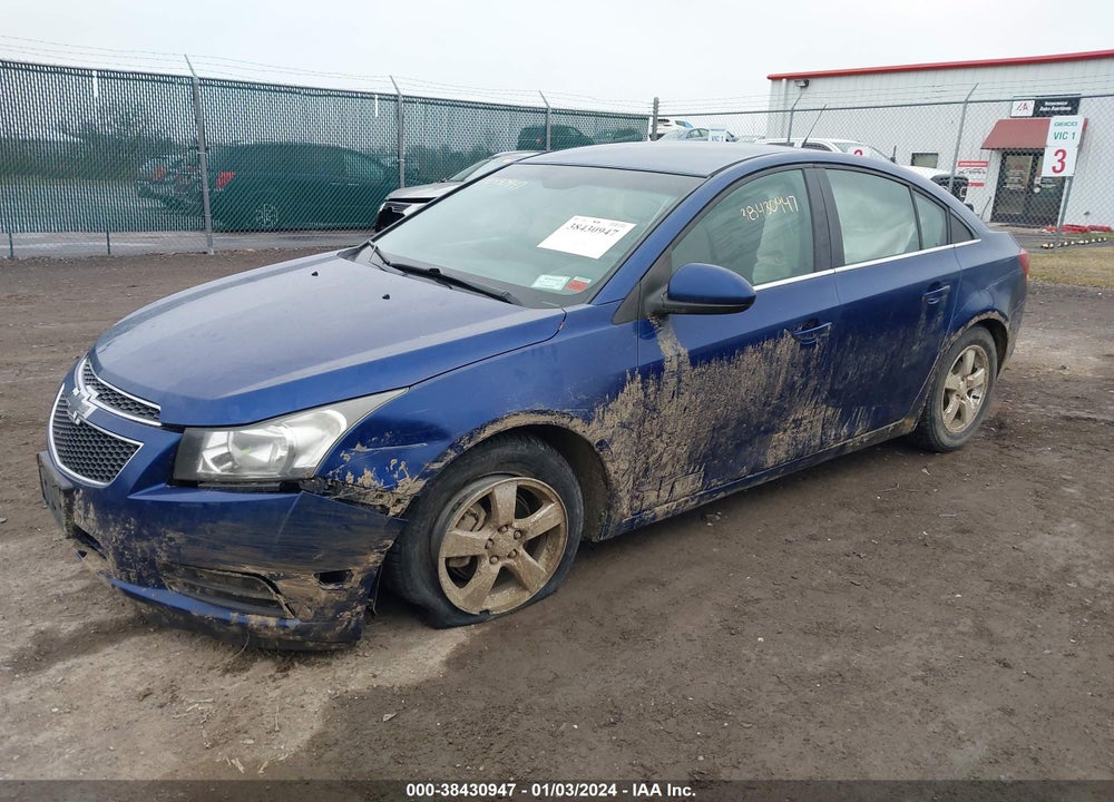 2013 CHEVROLET CRUZE LT VIN: 1G1PK5SB6D7194558