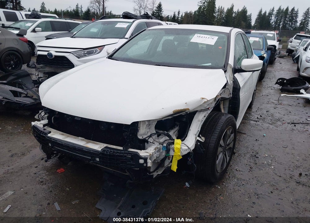2013 HONDA ACCORD LX VIN: 1HGCR2F38DA053174