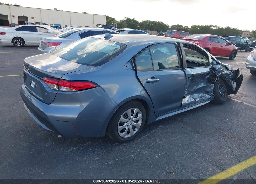 2021 TOYOTA COROLLA LE VIN: 5YFEPMAE1MP150388