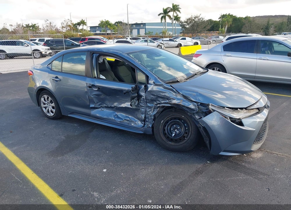 2021 TOYOTA COROLLA LE VIN: 5YFEPMAE1MP150388