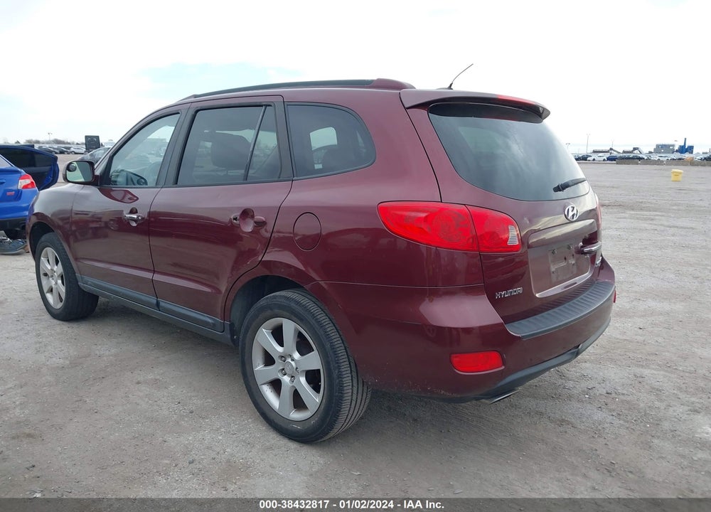 2008 HYUNDAI SANTA FE LIMITED/SE VIN: 5NMSH13E08H183779