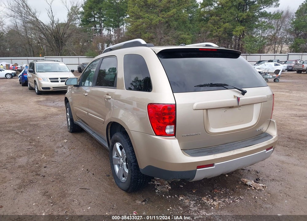 2007 PONTIAC TORRENT VIN: 2CKDL63F376003318