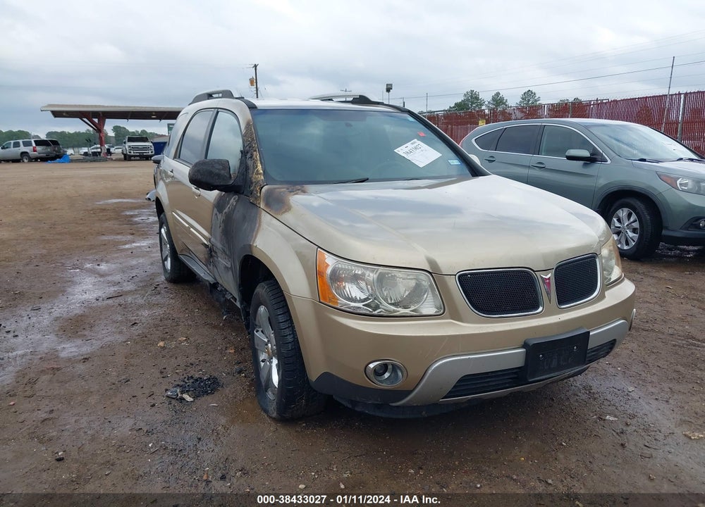 2007 PONTIAC TORRENT VIN: 2CKDL63F376003318