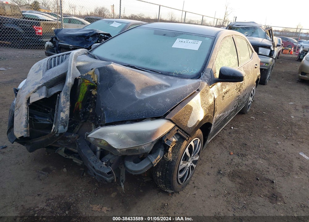 2015 TOYOTA COROLLA LE VIN: 2T1BURHE8FC324703