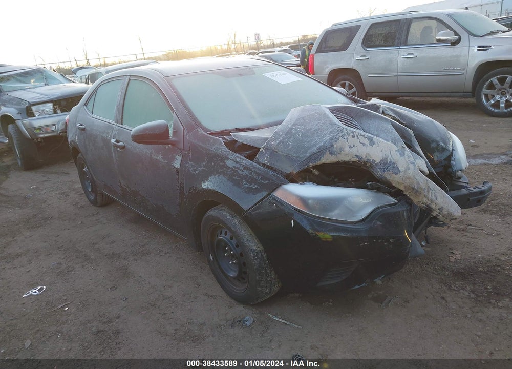 2015 TOYOTA COROLLA LE VIN: 2T1BURHE8FC324703
