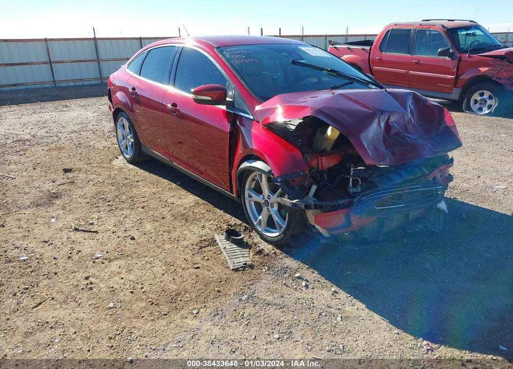 2016 FORD FOCUS TITANIUM VIN: 1FADP3J29GL297296