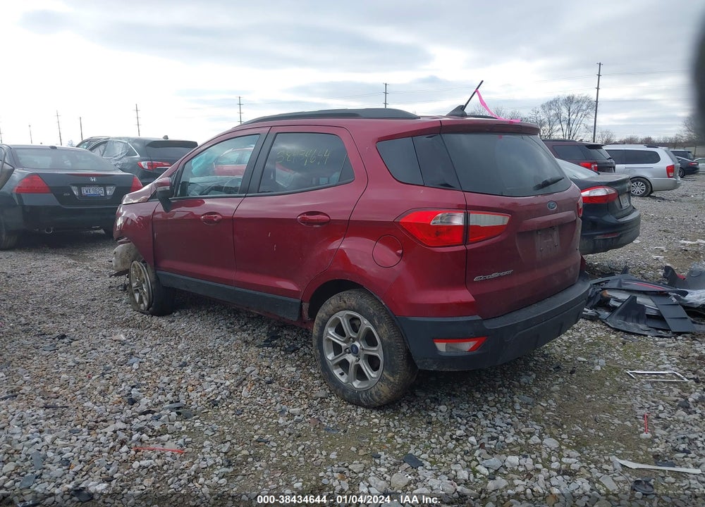 2021 FORD ECOSPORT SE VIN: MAJ3S2GE8MC417395
