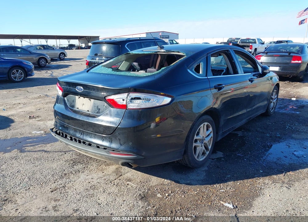 2016 FORD FUSION SE VIN: 3FA6P0H75GR262927
