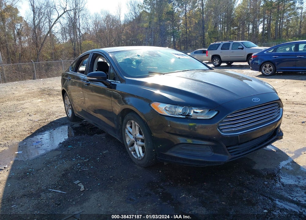 2016 FORD FUSION SE VIN: 3FA6P0H75GR262927