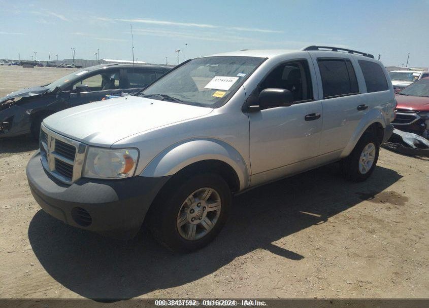2008 DODGE DURANGO SXT VIN: 1D8HD38N68F118489