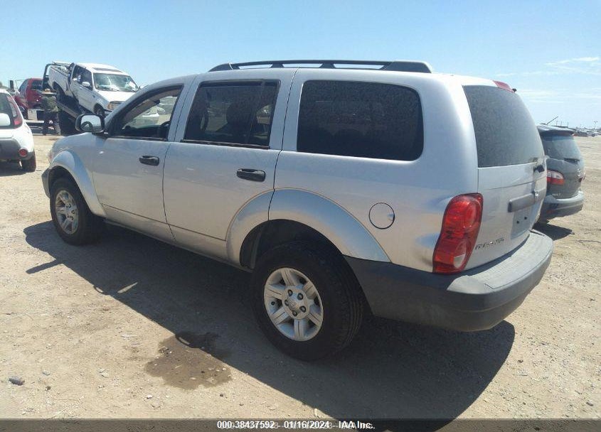 2008 DODGE DURANGO SXT VIN: 1D8HD38N68F118489