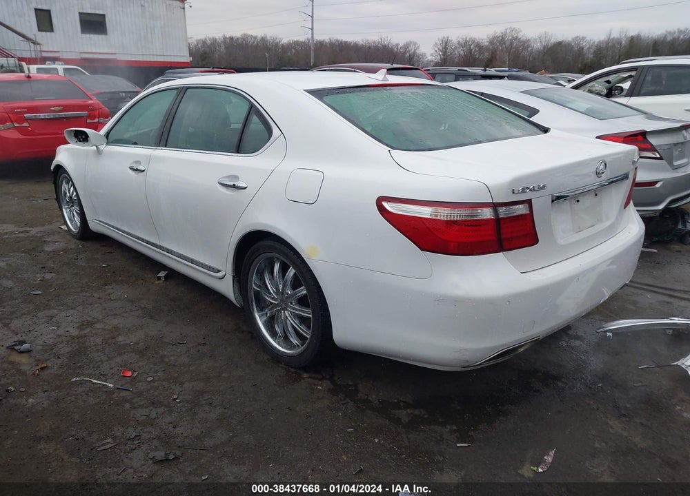 2007 LEXUS LS 460 L VIN: JTHGL46F175012632