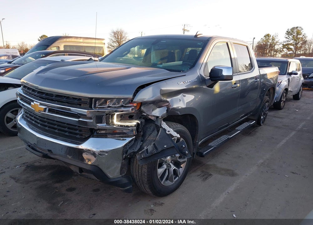 2022 CHEVROLET SILVERADO 1500 LTD 2WD SHORT BED LT VIN: 1GCPWCED9NZ191544