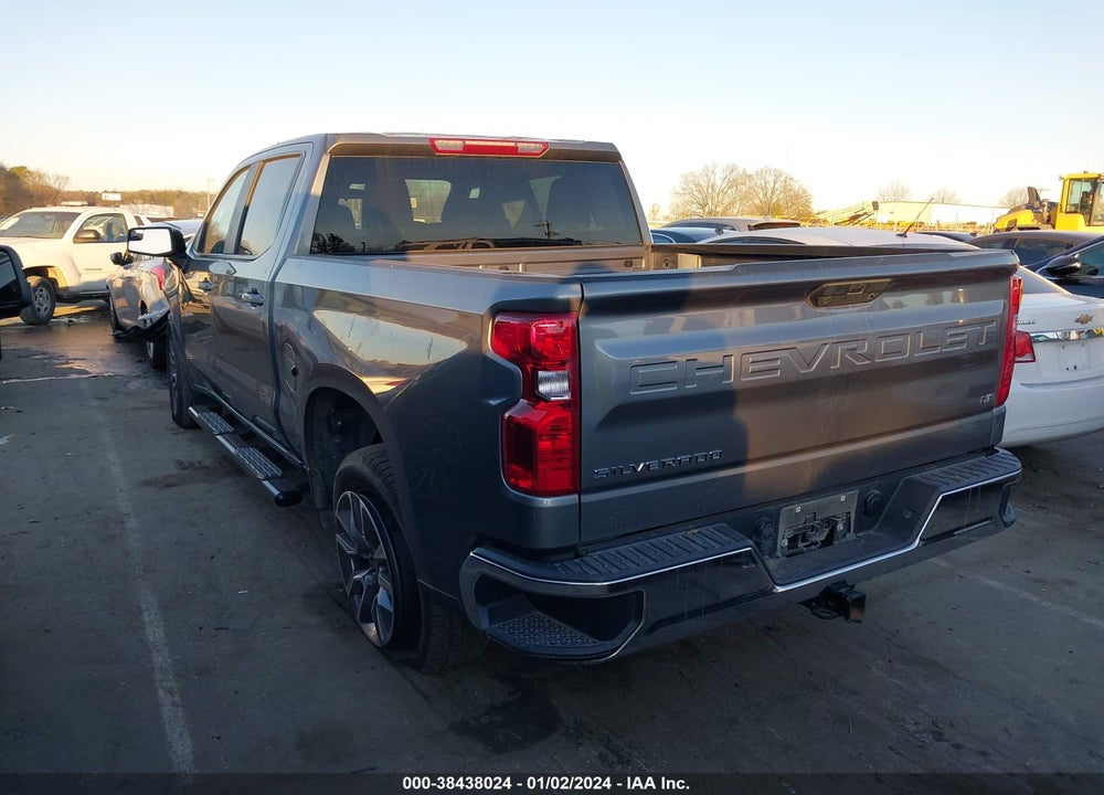 2022 CHEVROLET SILVERADO 1500 LTD 2WD SHORT BED LT VIN: 1GCPWCED9NZ191544