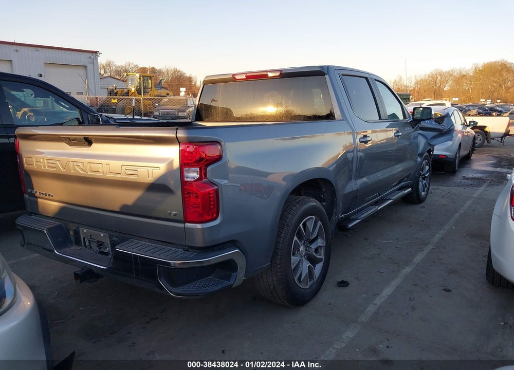 2022 CHEVROLET SILVERADO 1500 LTD 2WD SHORT BED LT VIN: 1GCPWCED9NZ191544
